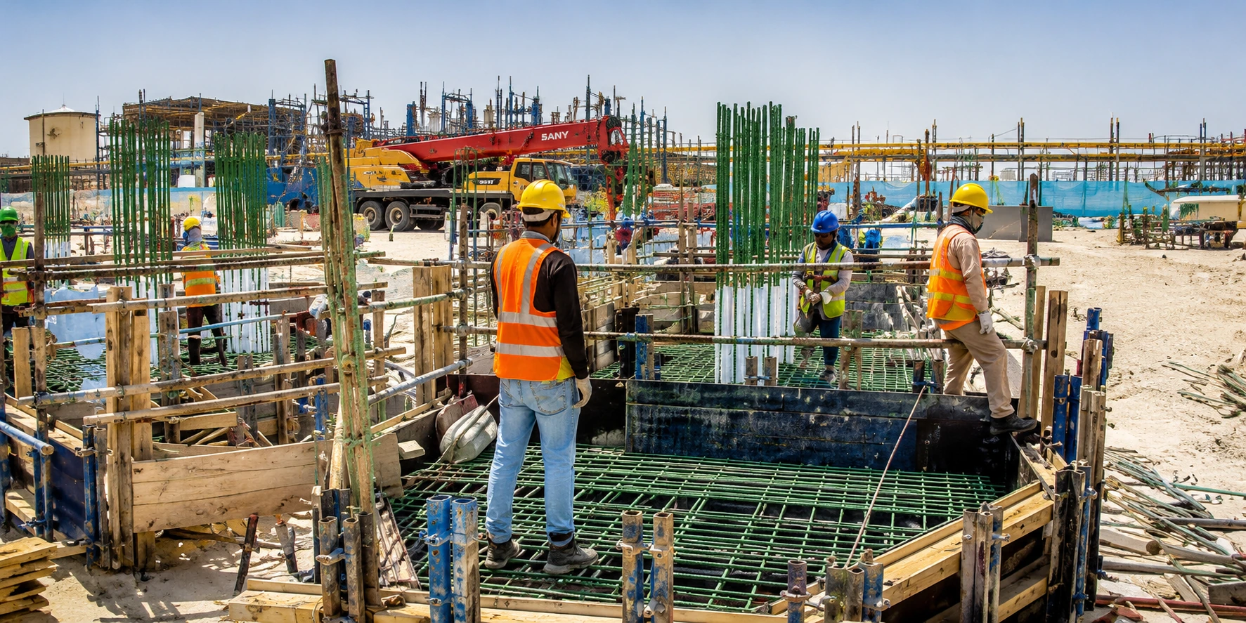 AJASCO industrial infrastructure project in Saudi Arabia
