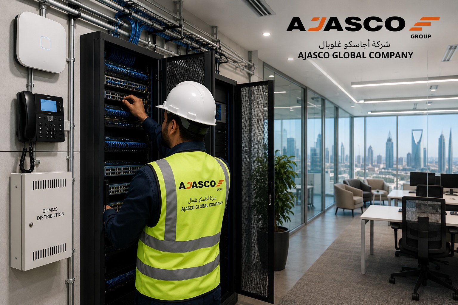 Communication system integration in Saudi Arabia