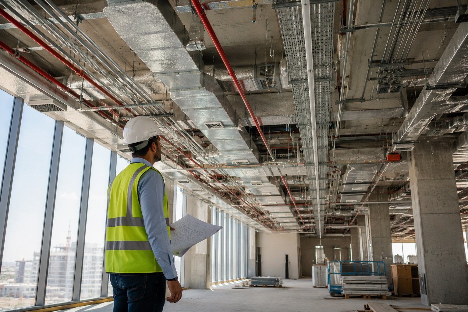 MEP engineering services and building systems in Saudi Arabia